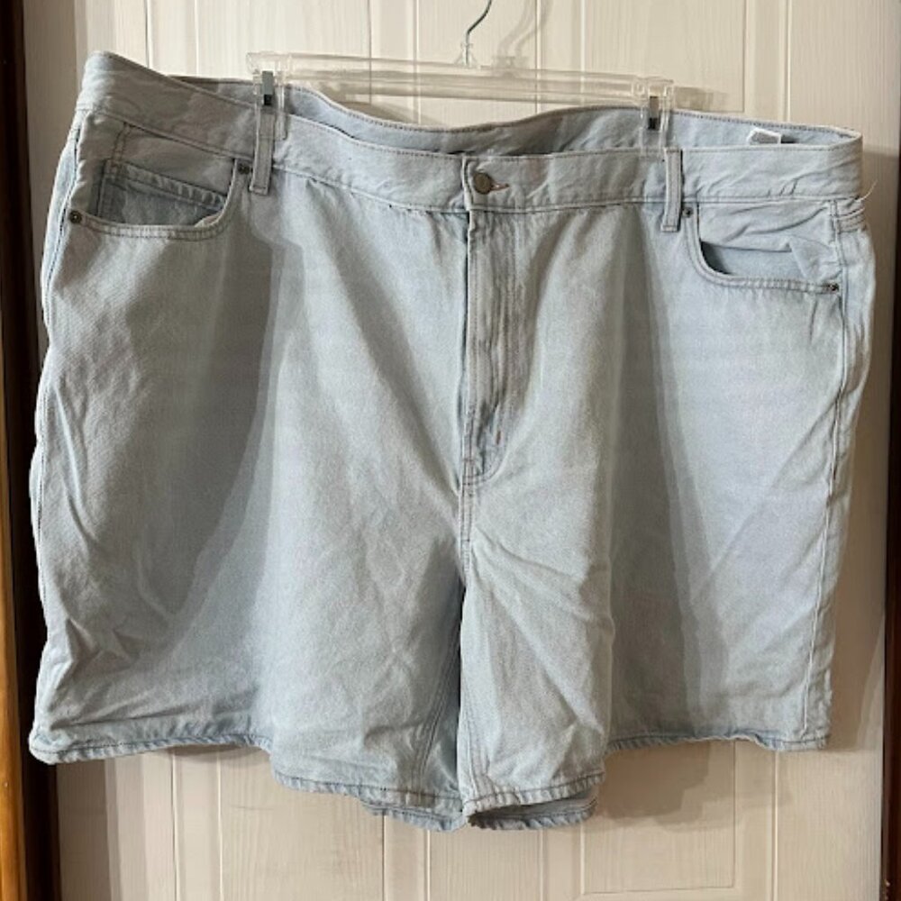 {Plus Size} Old Navy Slouchy Straight~ Size 28~ Light Wash~ NWOT~ High Rise(G23)